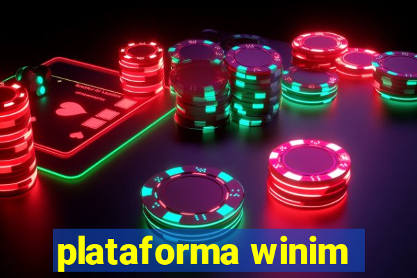 plataforma winim